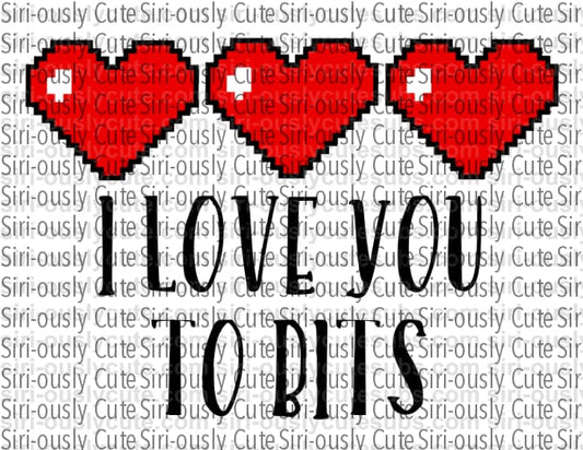 I Love You To Bits - Siri-ously Cute Subs