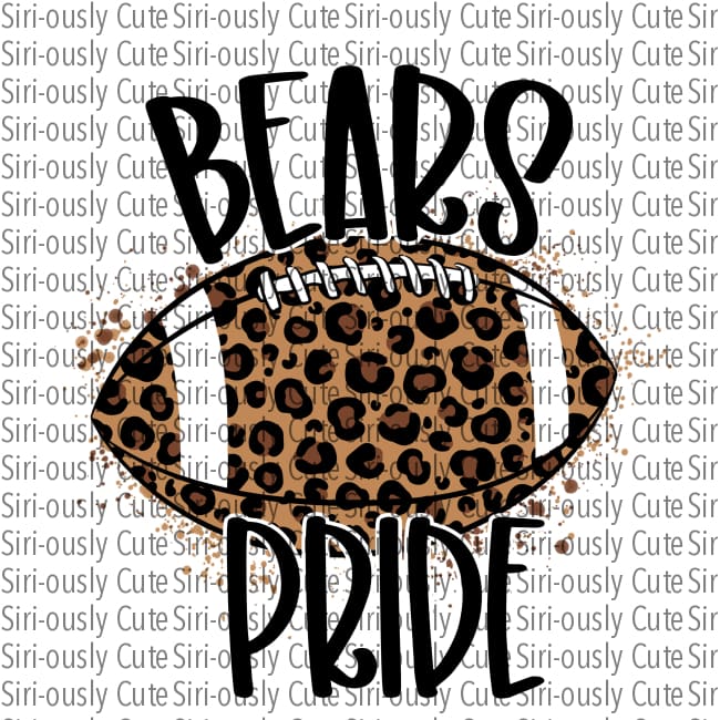 Leopard Football - Bears Pride