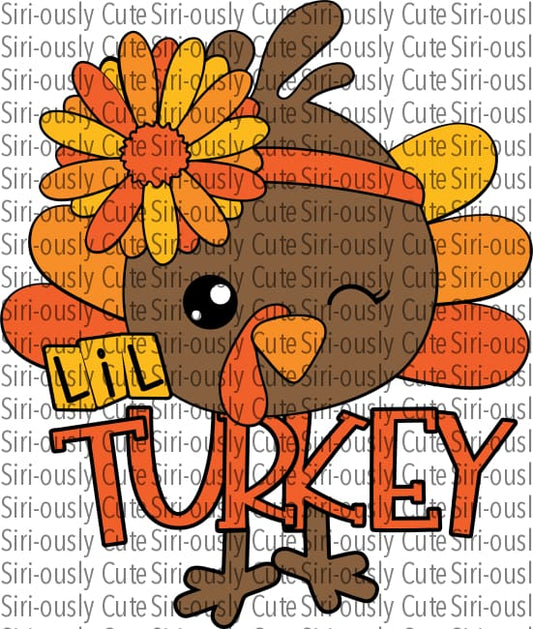 Lil Turkey Girl - Flower Headband