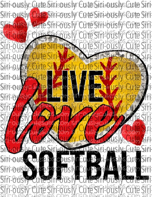 Live Love Softball