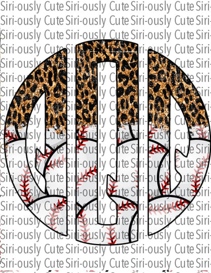 Monogram - Baseball And Cheetah