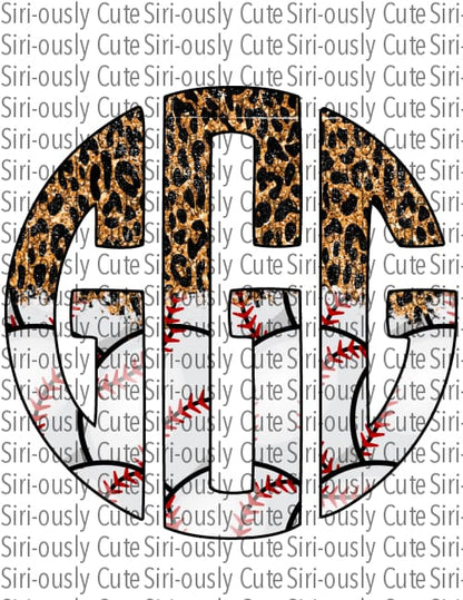 Monogram - Baseball And Cheetah