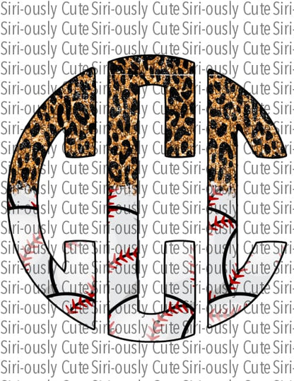 Monogram - Baseball And Cheetah