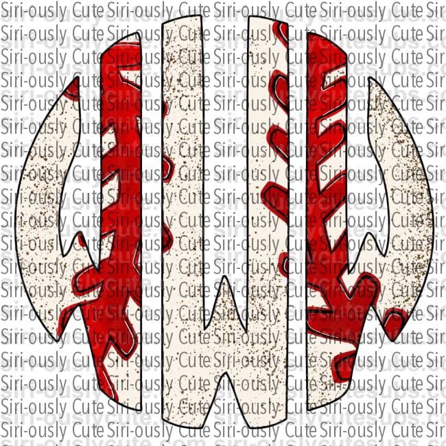 Monogram - Baseball Seam