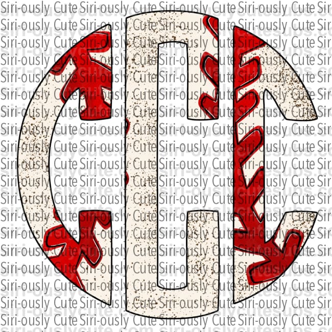 Monogram - Baseball Seam