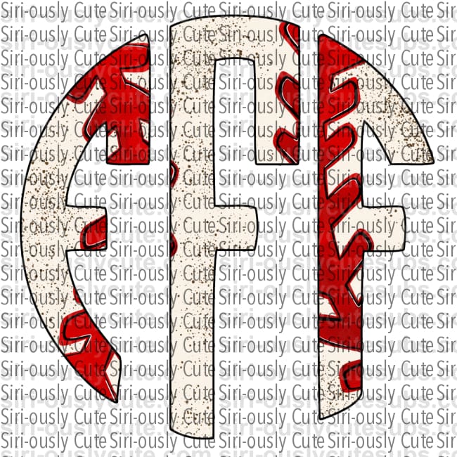 Monogram - Baseball Seam