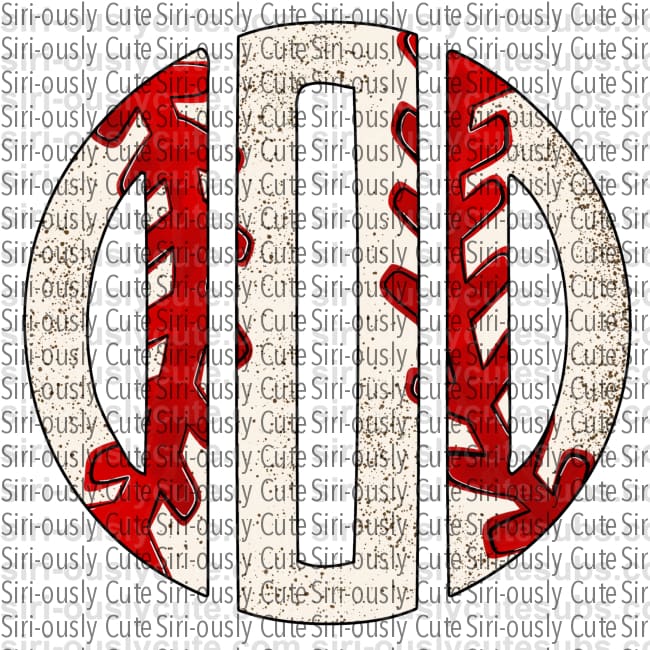 Monogram - Baseball Seam