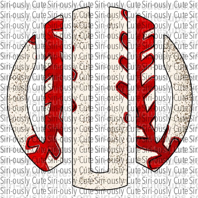 Monogram - Baseball Seam