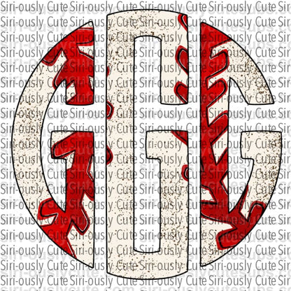 Monogram - Baseball Seam