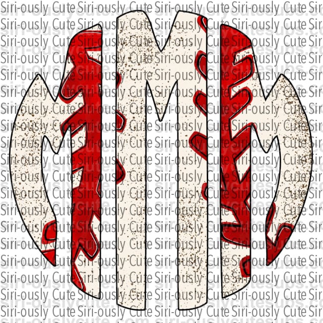 Monogram - Baseball Seam