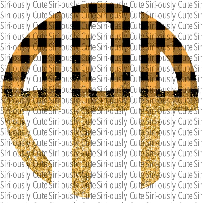 Monogram - Fall Plaid