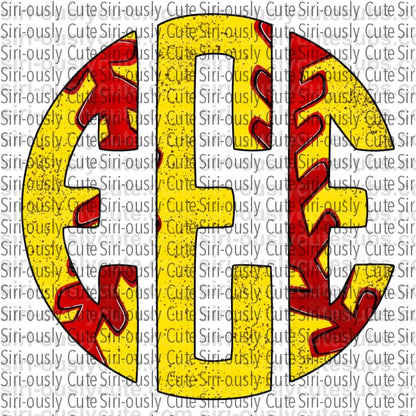 Monogram - Softball Seam