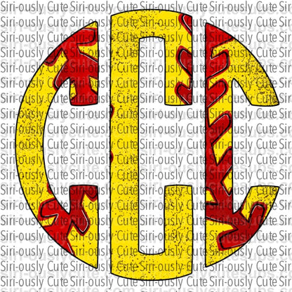 Monogram - Softball Seam