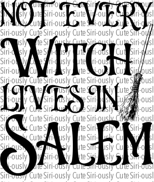 Not Every Witch Lives In Salem - Broom