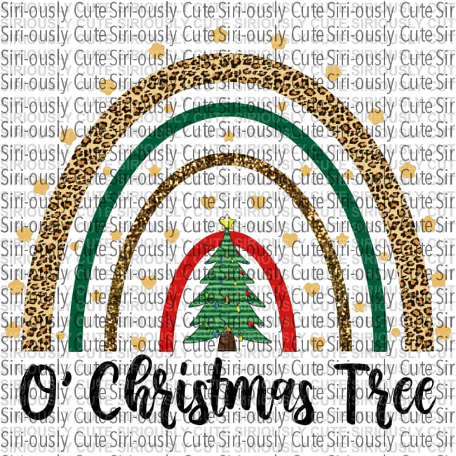 O Christmas Tree - Rainbow