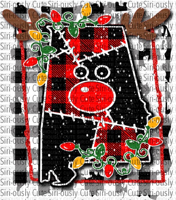 Patchwork Reindeer - Alabama