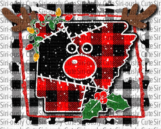 Patchwork Reindeer - Arkansas