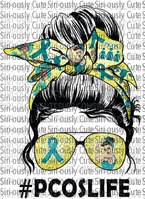 Pcos Life - Gold Messy Bun