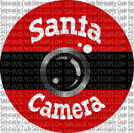 Red And Black Santa Cam