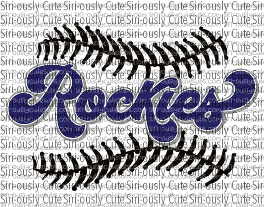 Rockies - Baseball Seams