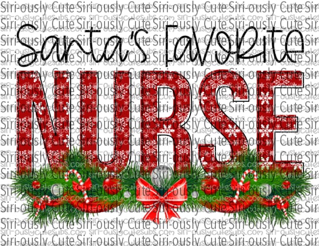 Santas Favorite Nurse 1