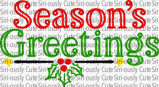 Seasons Greetings