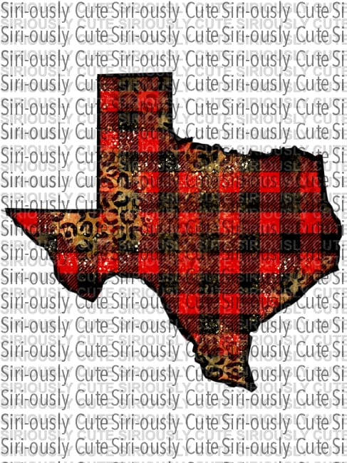 Texas - Buffalo Plaid