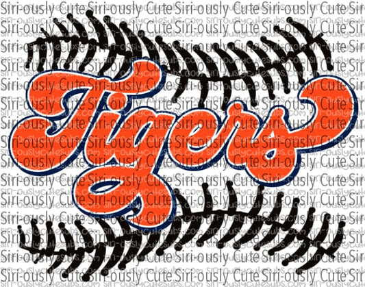 Tigers - Baseball Seams