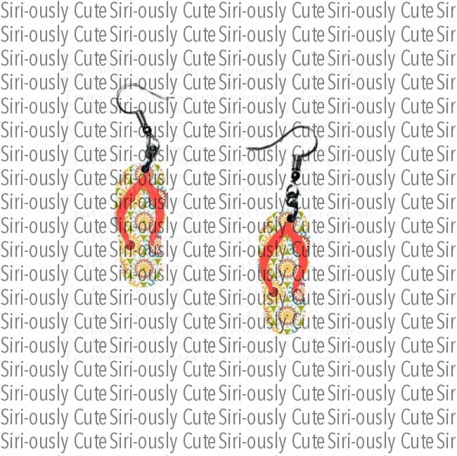 Flip Flop Earring Design