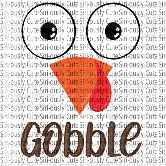 Turkey Gobble Face