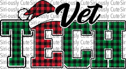 Vet Tech - Buffalo Plaid