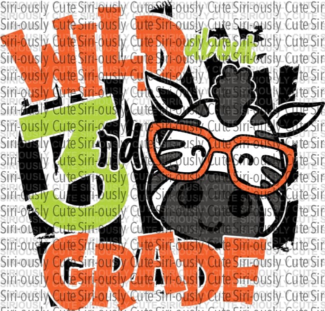 Wild About 3Rd Grade - Boy