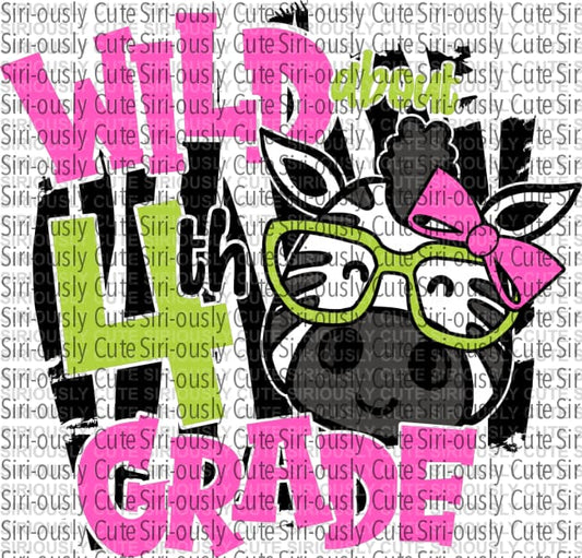 Wild About 4Th Grade - Girl